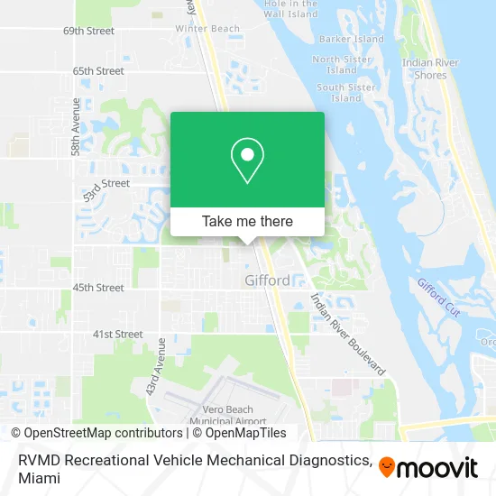 RVMD Recreational Vehicle Mechanical Diagnostics map