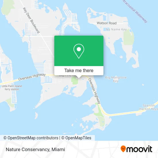 Nature Conservancy map