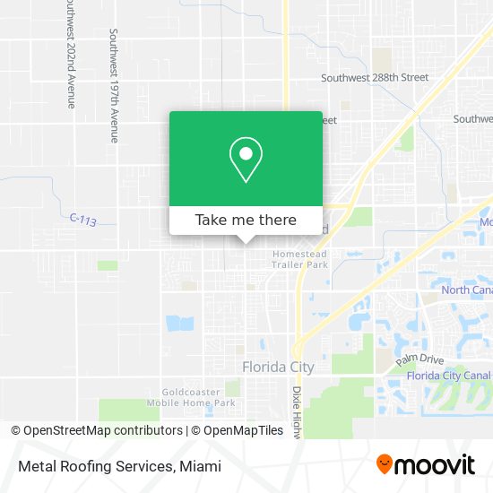 Mapa de Metal Roofing Services