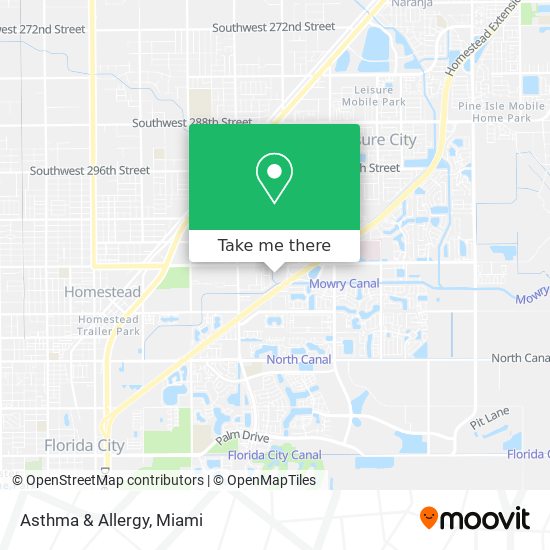 Asthma & Allergy map