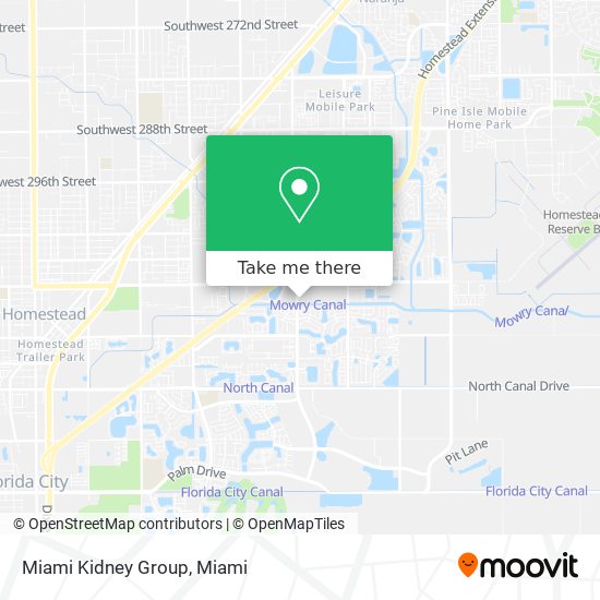 Miami Kidney Group map