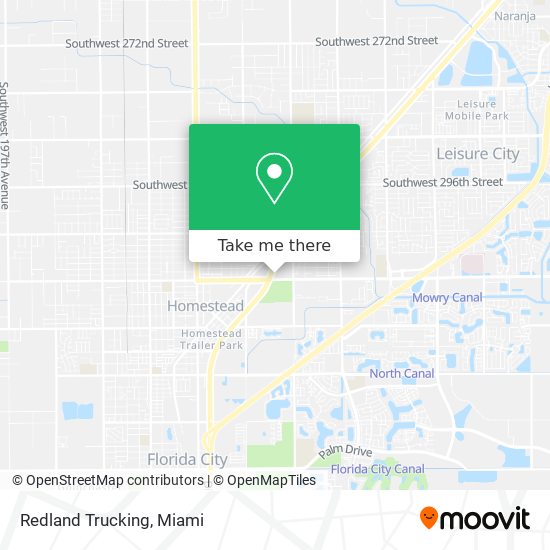 Redland Trucking map