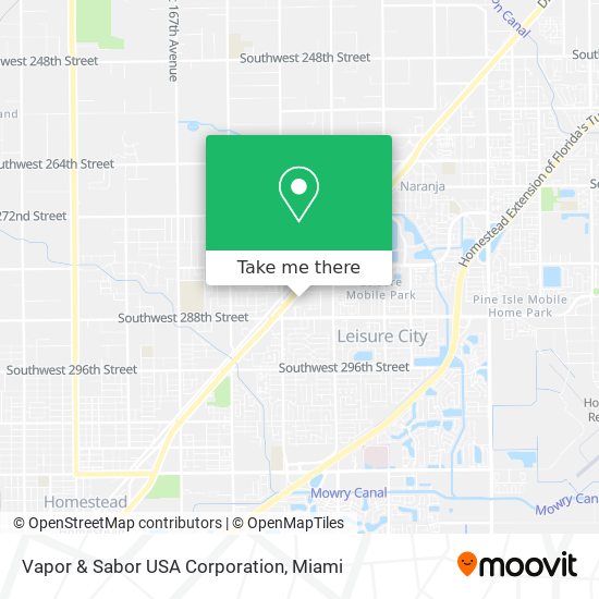 Vapor & Sabor USA Corporation map