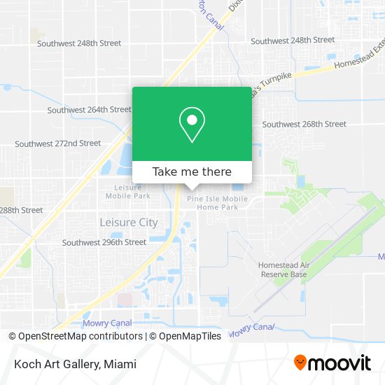 Mapa de Koch Art Gallery