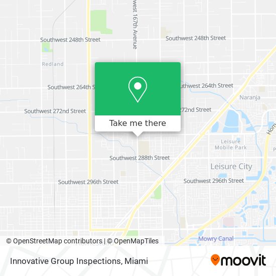 Innovative Group Inspections map