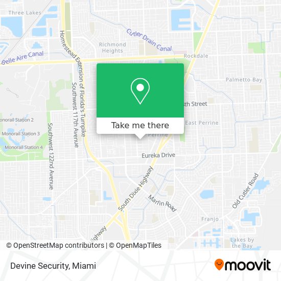 Devine Security map