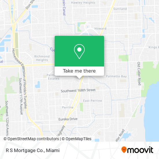 R S Mortgage Co. map