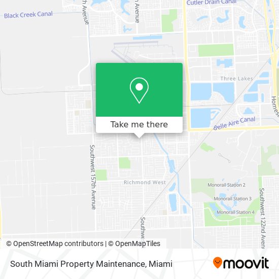 Mapa de South Miami Property Maintenance