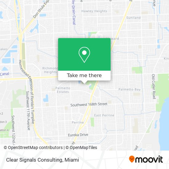 Clear Signals Consulting map