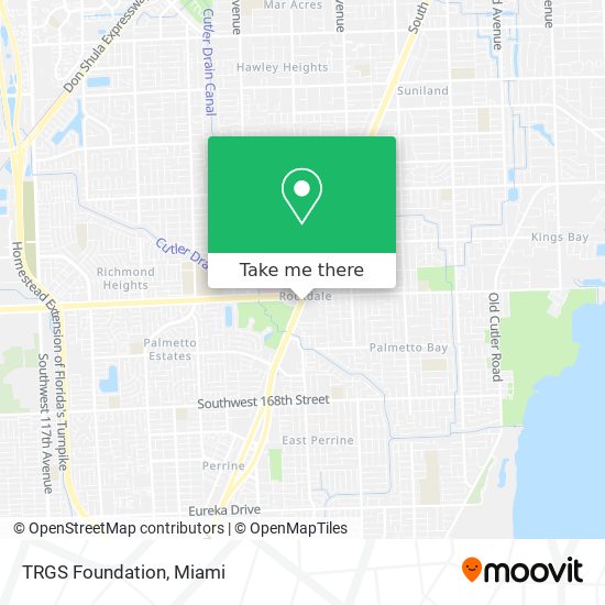 TRGS Foundation map