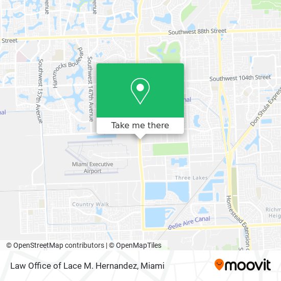 Mapa de Law Office of Lace M. Hernandez