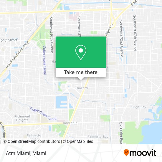 Mapa de Atm Miami