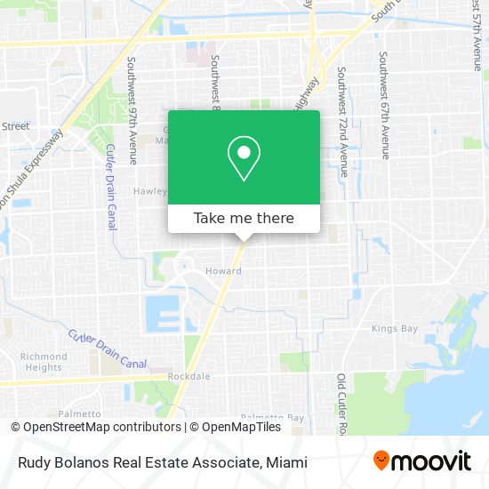 Mapa de Rudy Bolanos Real Estate Associate
