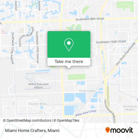 Mapa de Miami Home Crafters