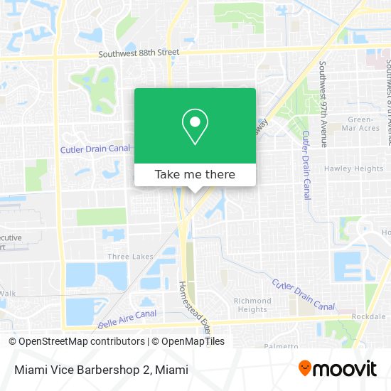 Miami Vice Barbershop 2 map