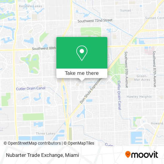 Mapa de Nubarter Trade Exchange