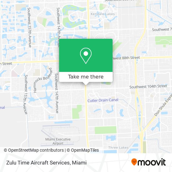 Zulu Time Aircraft Services map