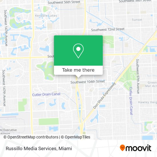 Mapa de Russillo Media Services