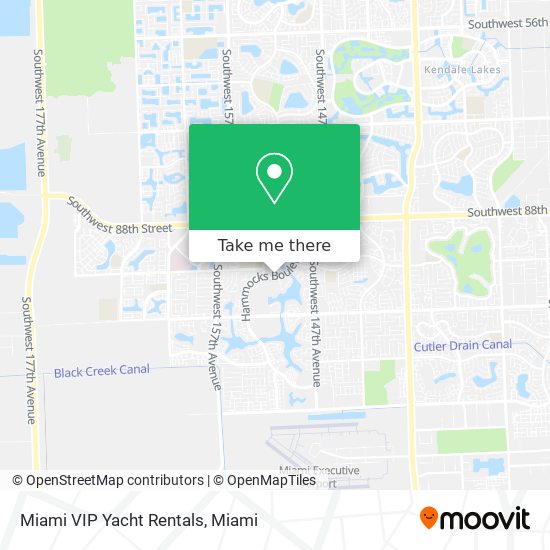 Mapa de Miami VIP Yacht Rentals