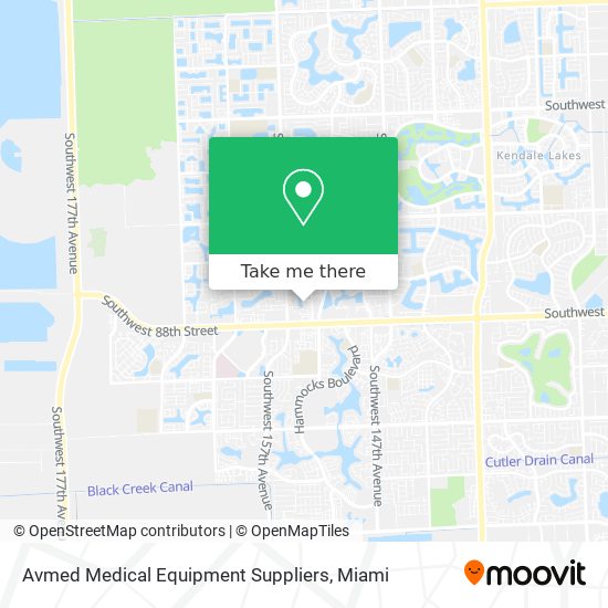 Avmed Medical Equipment Suppliers map