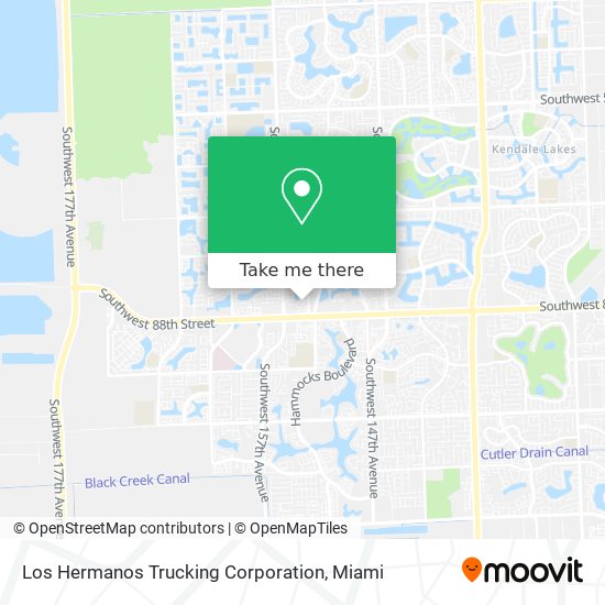 Los Hermanos Trucking Corporation map