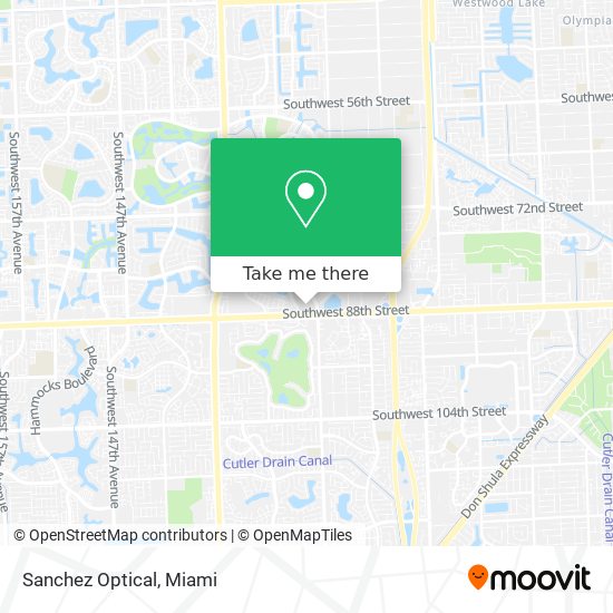 Sanchez Optical map