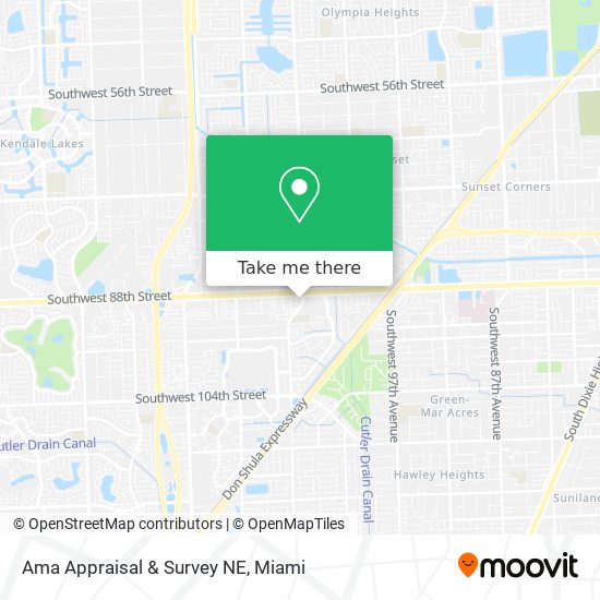 Ama Appraisal & Survey NE map