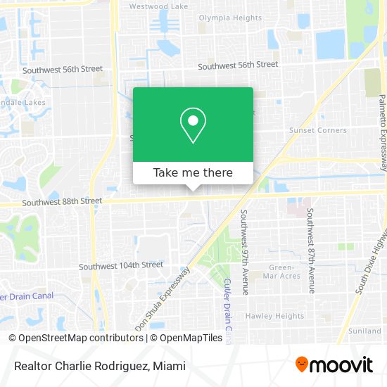 Realtor Charlie Rodriguez map