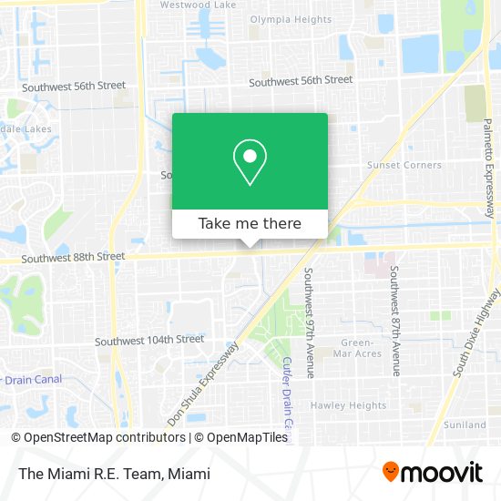 The Miami R.E. Team map