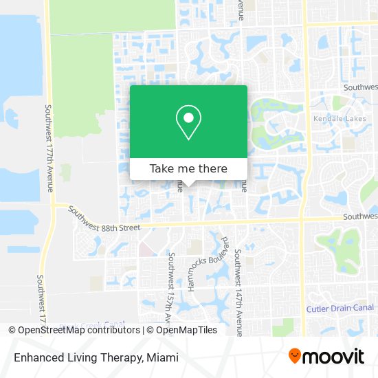 Mapa de Enhanced Living Therapy