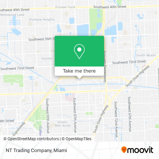 NT Trading Company map