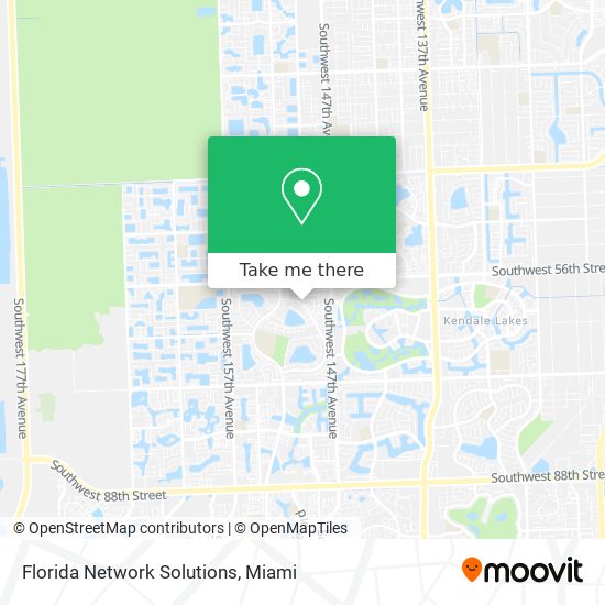 Mapa de Florida Network Solutions