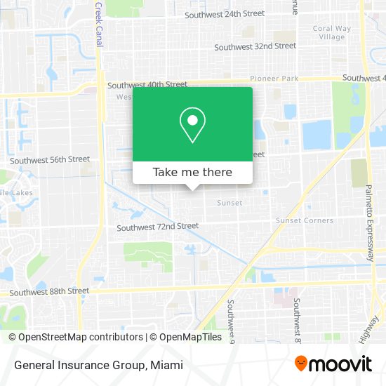 General Insurance Group map