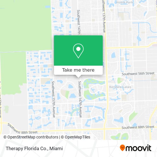 Mapa de Therapy Florida Co.