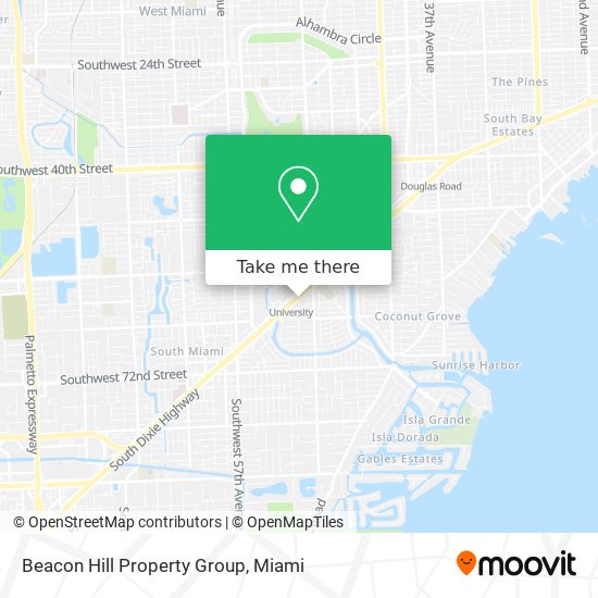 Beacon Hill Property Group map