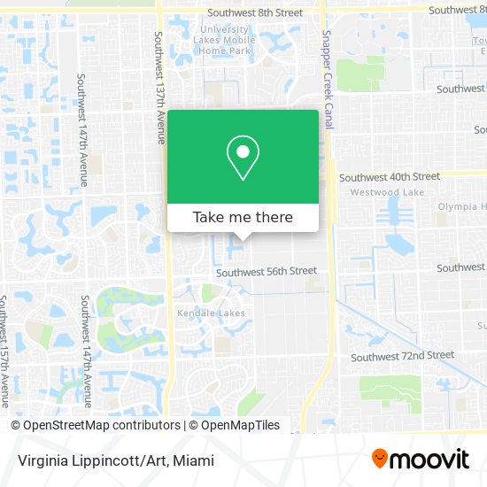 Virginia Lippincott/Art map