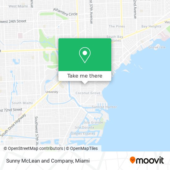 Sunny McLean and Company map