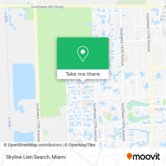 Mapa de Skyline Lien Search