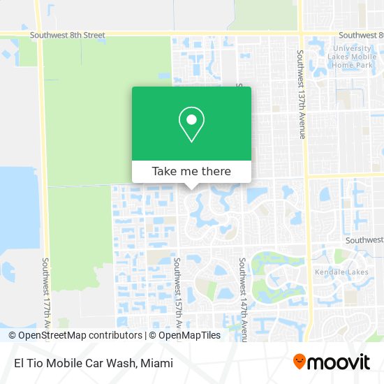 El Tio Mobile Car Wash map