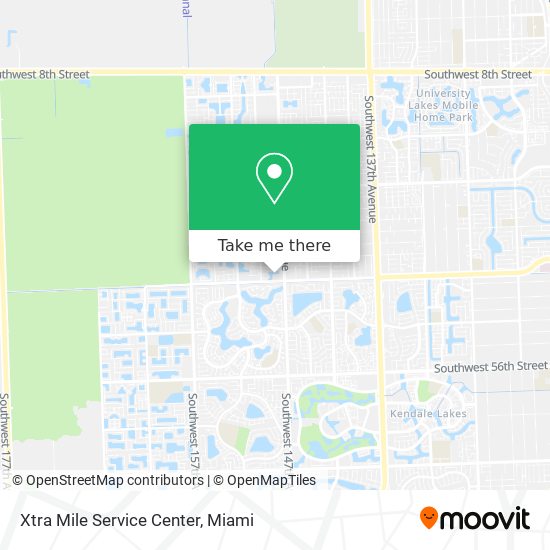 Xtra Mile Service Center map