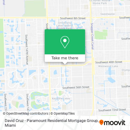 David Cruz - Paramount Residential Mortgage Group map