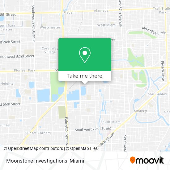 Mapa de Moonstone Investigations