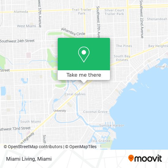 Miami Living map