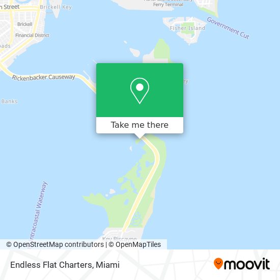 Endless Flat Charters map