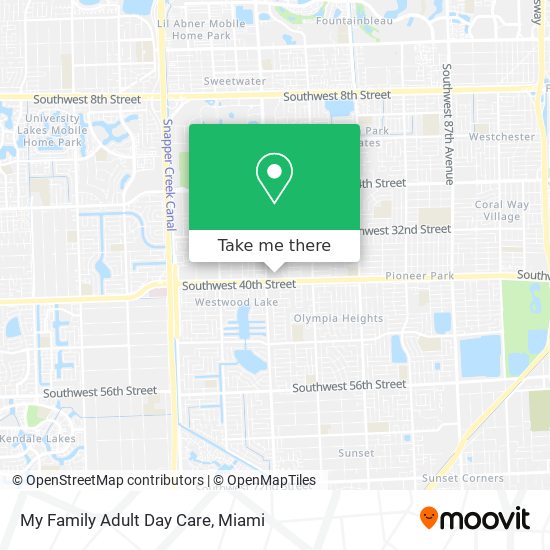 Mapa de My Family Adult Day Care