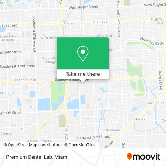 Mapa de Premium Dental Lab
