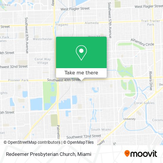 Mapa de Redeemer Presbyterian Church
