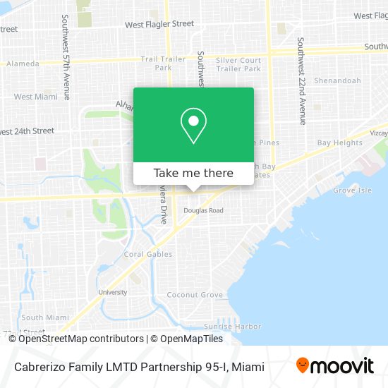 Cabrerizo Family LMTD Partnership 95-I map