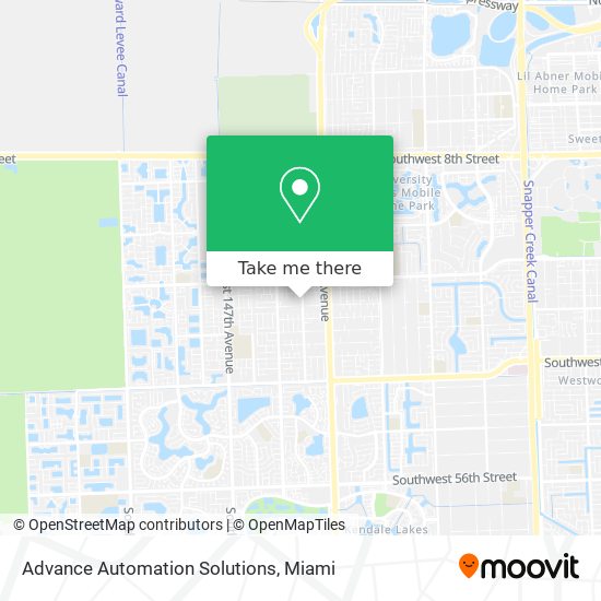 Advance Automation Solutions map