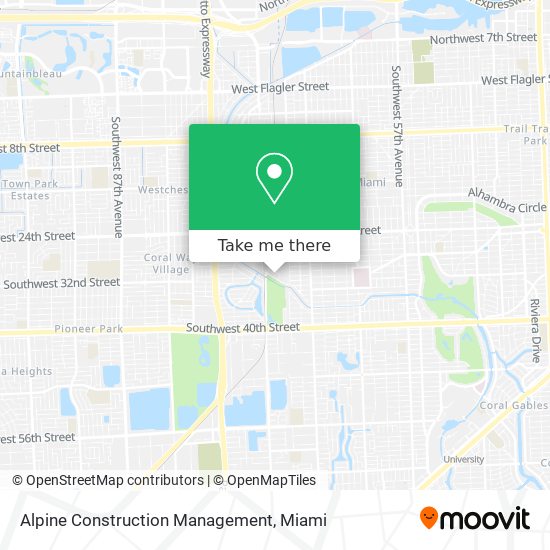 Alpine Construction Management map